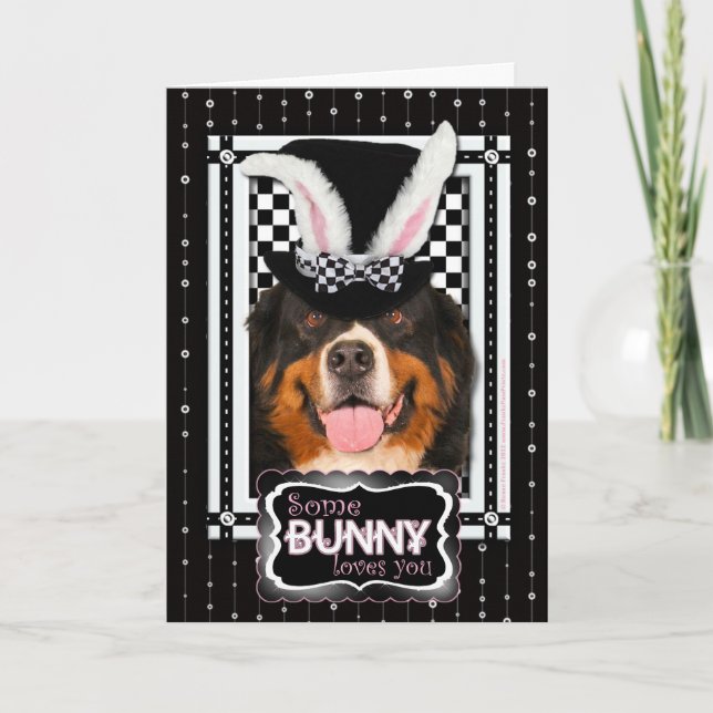 Påsk - Lite Bunny Kärlek You - Bernie Helgkort (Framsida)