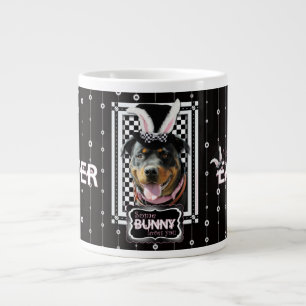 Påsk - Lite Bunny Kärlek You - Rottweiler Jumbo Mugg