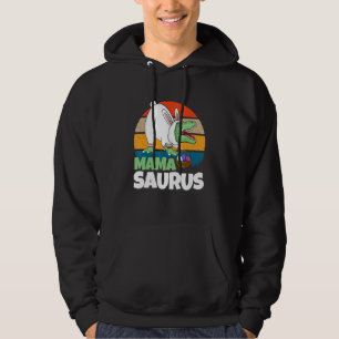 Påsk Mamma Dinosaur Bunny Egg Bunny T Rex Mamma 1 Hoodie