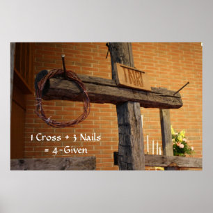 Påsk Math - skriv ut Poster