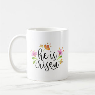 Påsk Matthew 28:6 Han är Risen Kaffemugg