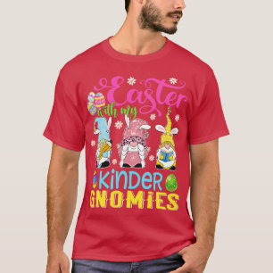 Påsk med min typ Gnomies Funny Lärare Gnome T Shirt