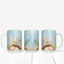 Påsk med Öron och pastel Färg