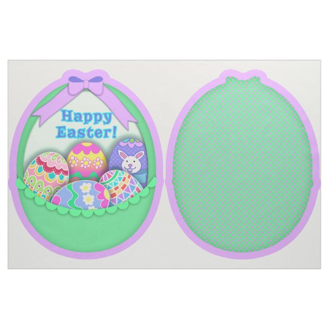 Påsk Mjukdjur Klipp och Sysselsättningskit Gör Det Tyg (Fat Quarter)