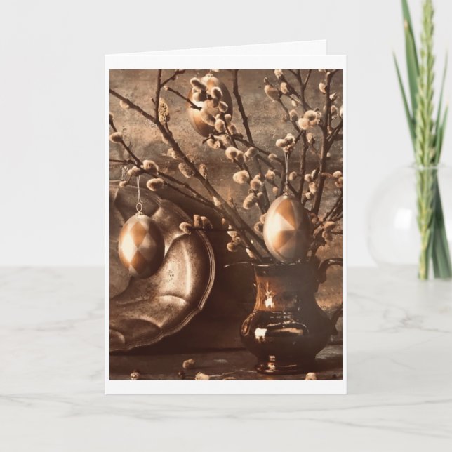 ***PÅSK** MODERN SECULAT COOLA CARD KORT (Framsida)