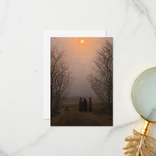 Påsk Morgon av Caspar David Friedrich Tack Kort