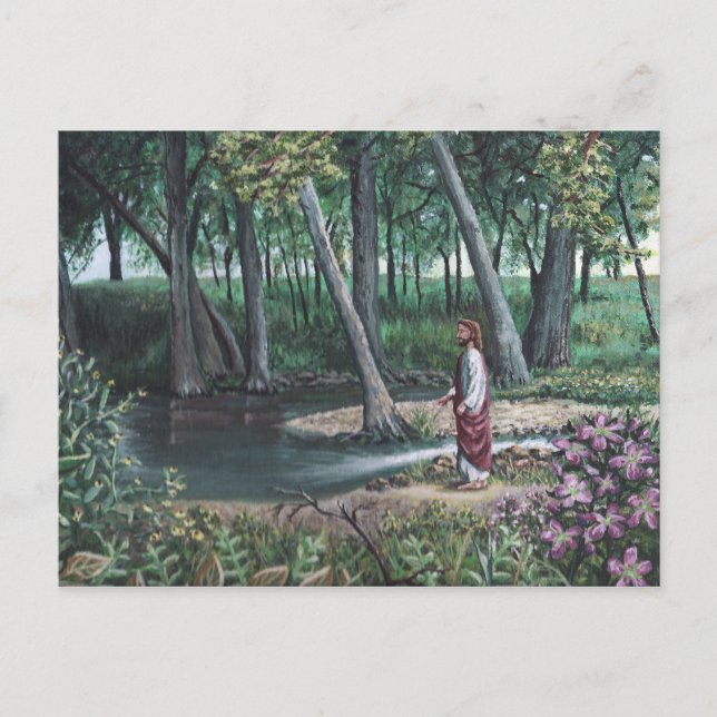 Påsk Morgonvykort Helg Vykort (Framsida)