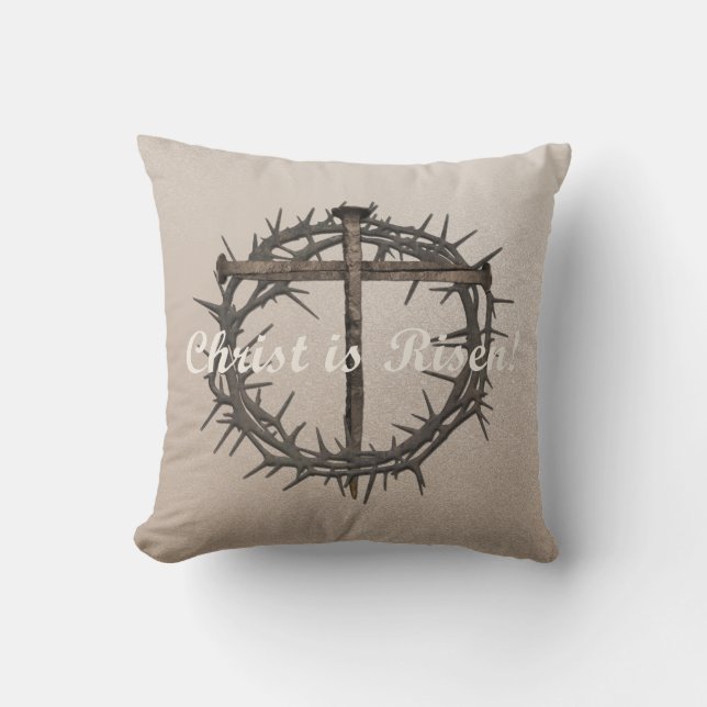 PÅSK NAGEL & KRONA THORNS PILLOW KUDDE (Framsida)