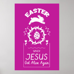 Påsk - när Jesus Har älskar igen Poster