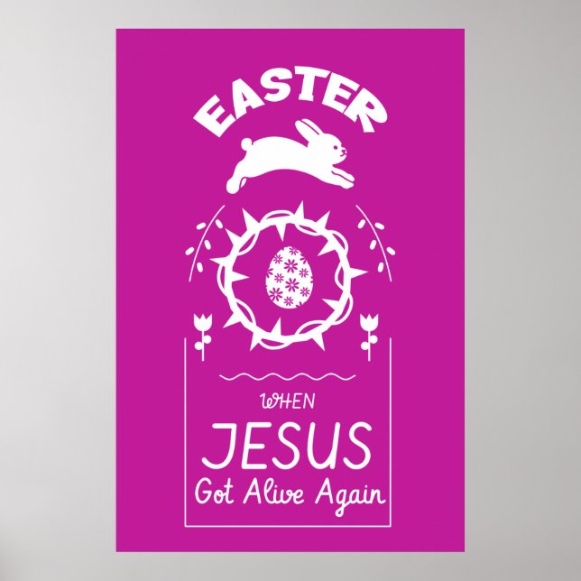 Påsk - när Jesus Har älskar igen Poster (Framsidan)