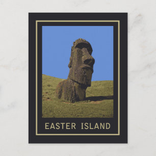 Påsk ön Moai Vykort