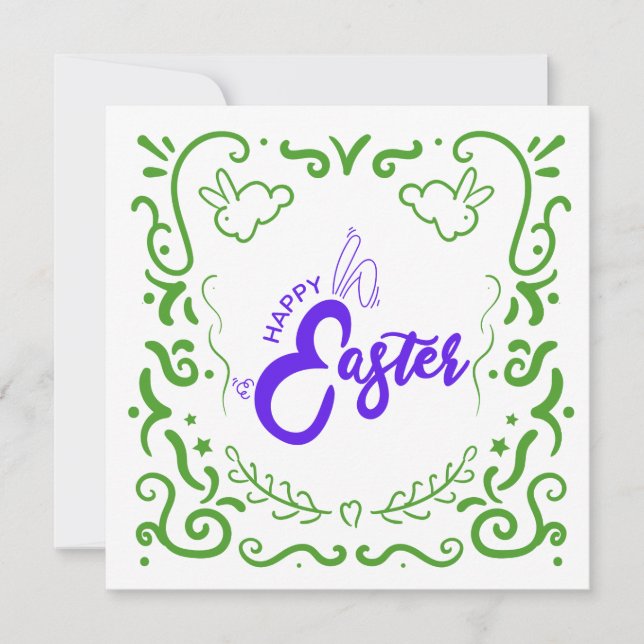 Påsk önskemål bunny öron (Framsida)