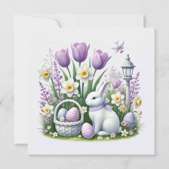 Påsk Önskemål Inbjudningar (Framsida)