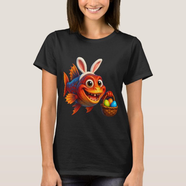 Påsk Onychodus T Shirt (Framsida)
