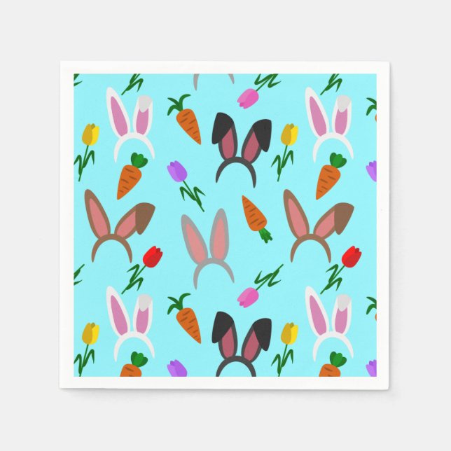 Påsk Öron Pappersservett (Framsidan)