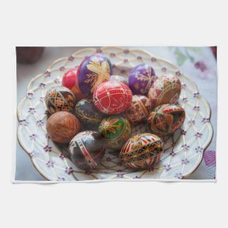 Påsk - Ortodox Pascha basket täckhandduk Kökshandduk