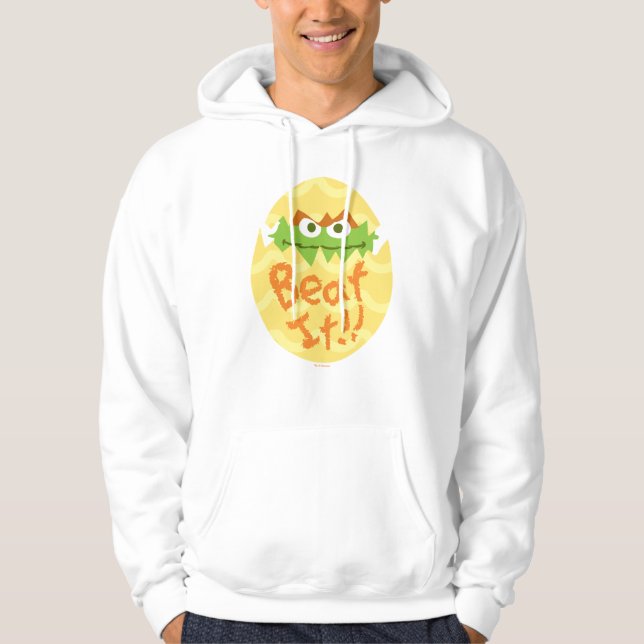 Påsk Oscar i Grouch Hoodie (Framsida)