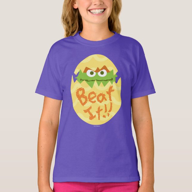 Påsk Oscar i Grouch T Shirt (Framsida)