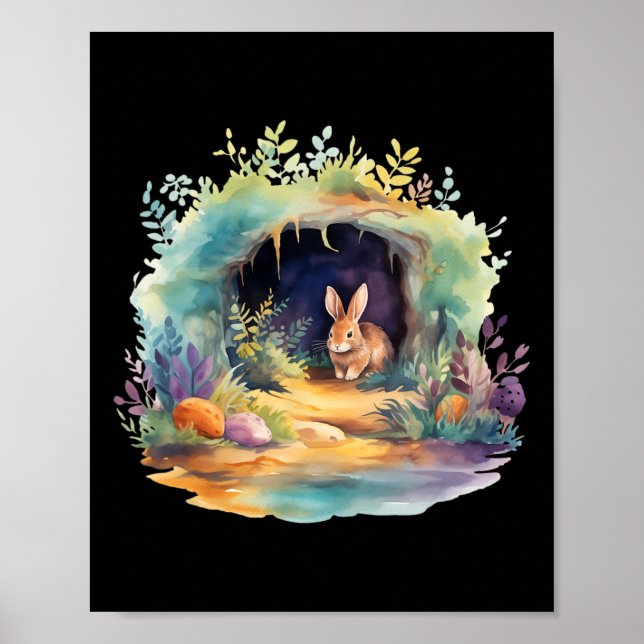 Påsk Ostara Eostre Pagan Witchcraft Vår Måne Poster (Framsidan)
