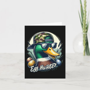 Påsk på Mallard Anka ligger hunt på Påsk Camo Duc Kort
