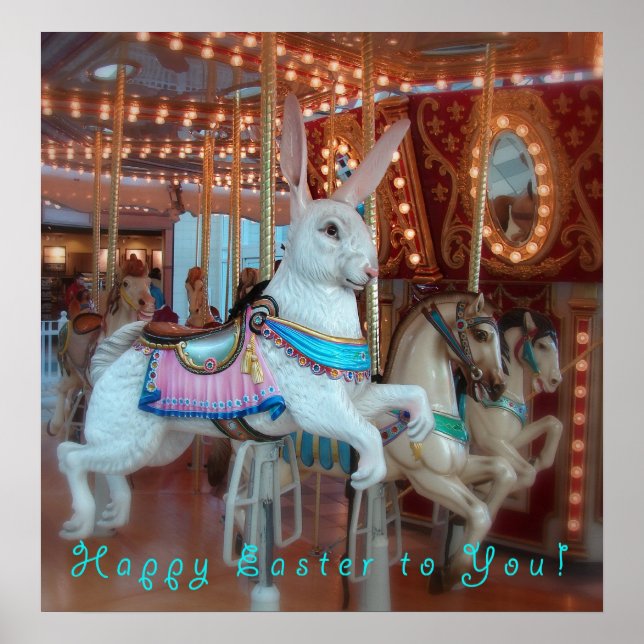 Påsk på Merry-Go-Round Poster (Framsidan)