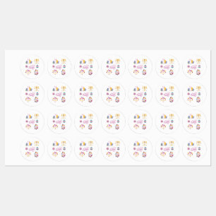 Påsk, paket, Påsk Sticker