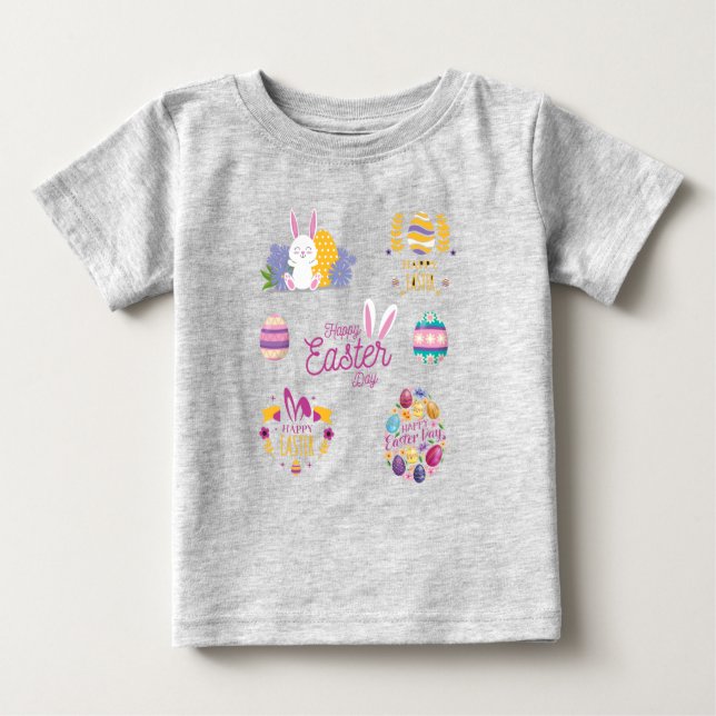Påsk, paket, Påsk Sticker T Shirt (Framsida)