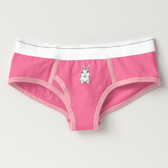 Påsk Panties Women's Påskhare Underwear Brief (Framsida)