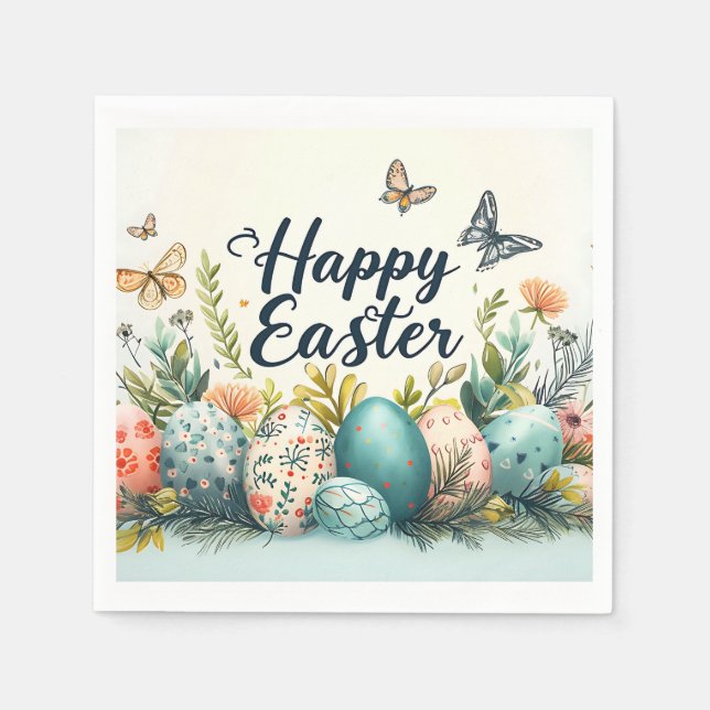 Påsk Pappersservett (Framsidan)