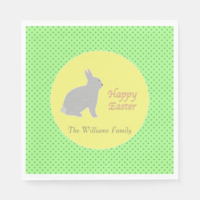 Påsk Papprare blöjor Pappersservett (Framsidan)
