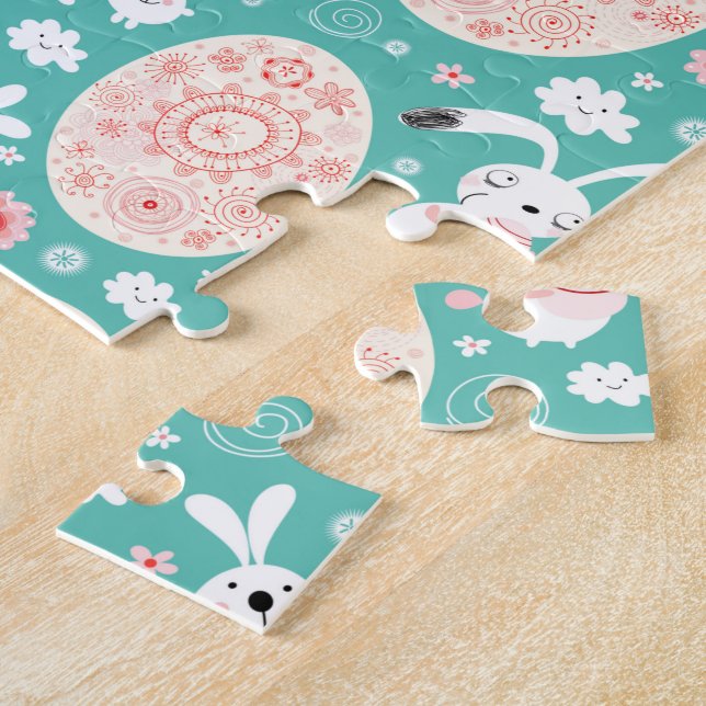 Påsk Parad Jigszle Puzzle Pussel (Sidan)