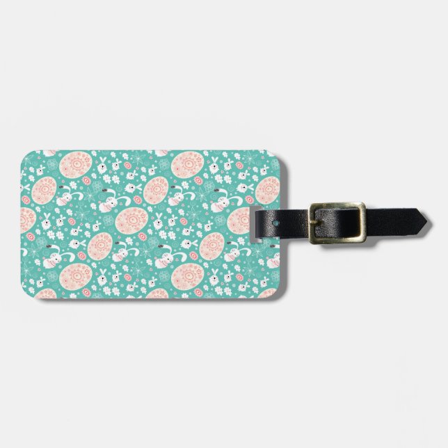 Påsk Parad-resgodssetikett Bagagebricka (Horisontell Framsida)