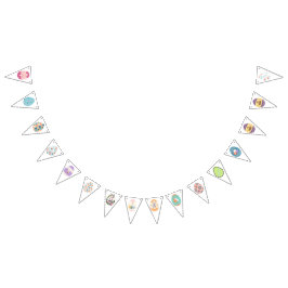 Påsk Party äggbanderoll Vimplar