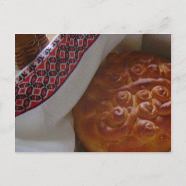 Påsk Paska Helg Vykort (Framsida)