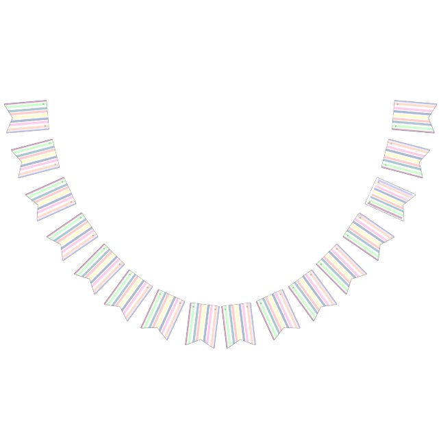 Påsk Pastel Vimplar (Alla)