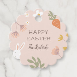 Påsk Petals Gåvor Etiketter