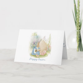 Påsk Peter Rabbit Helgdag Card Helgkort