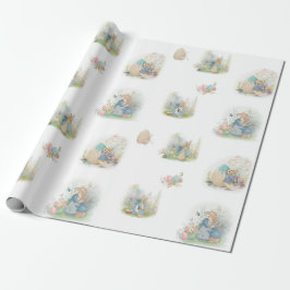 Påsk Peter Rabbit Wrapping Papper Presentpapper