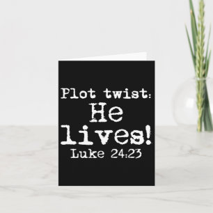 Påsk Plot Twist Han älskar Luke 24 Religiösor Kvin Kort