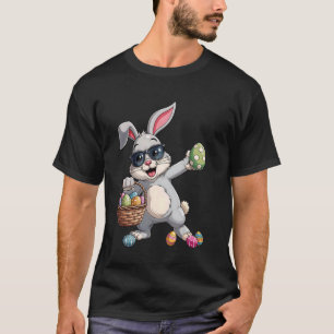 Påsk Pojke Flickor Barn Kanin Påskäggjakt T Shirt