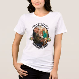 Påsk Pun | Anpassad 2025 Familjefoto Färgning Tröj T Shirt