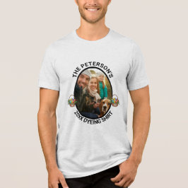 Påsk Pun | Anpassad 2025 familjefoto Färgning Tröj T Shirt