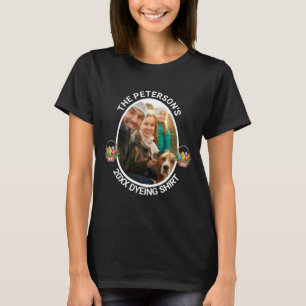 Påsk Pun   Anpassad 2025 Familjefoto Färgning Tröj T Shirt