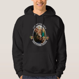 Påsk Pun | Anpassad familjefoto 2025 Färgning Hoodie
