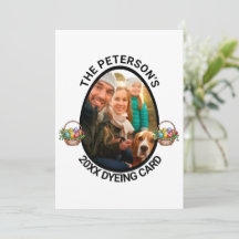 Påsk Pun | Anpassningsbar 2025 Family Photo Dyeing