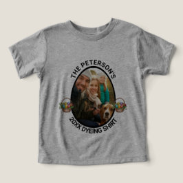 Påsk Pun | Anpassningsbar 2025 Family Photo Dyeing T Shirt