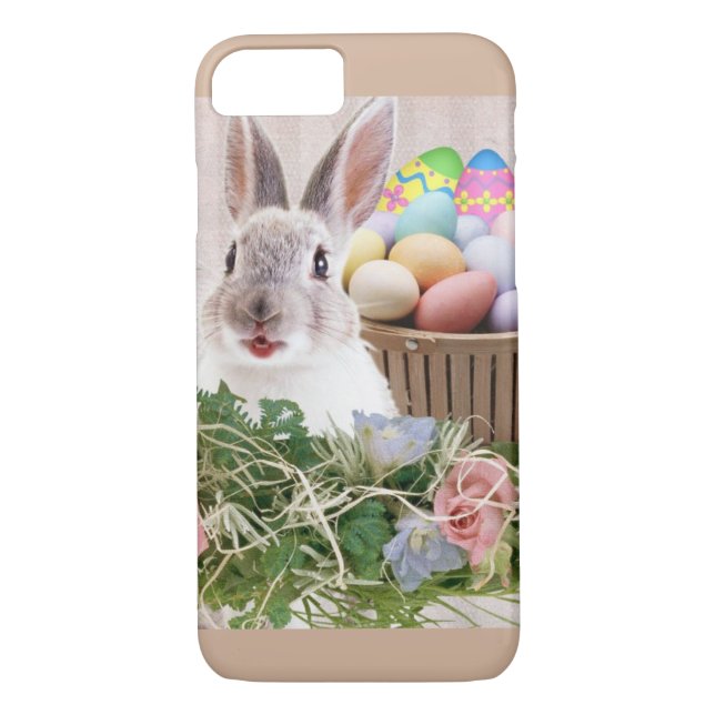 Påsk Rabbit Case-Mate iPhone Skal (Baksida)