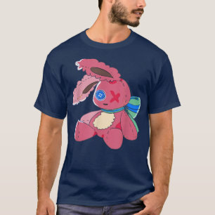 Påsk Rabbit Goth Cute Kawaii Bunny för flickor T Shirt