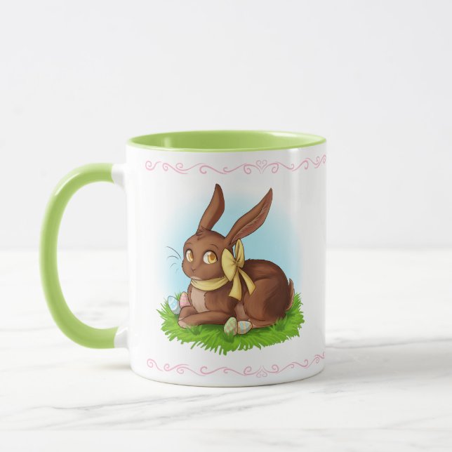 Påsk Rabbit Mugg (Vänster)