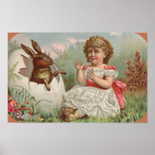 Påsk Rabbit Poster